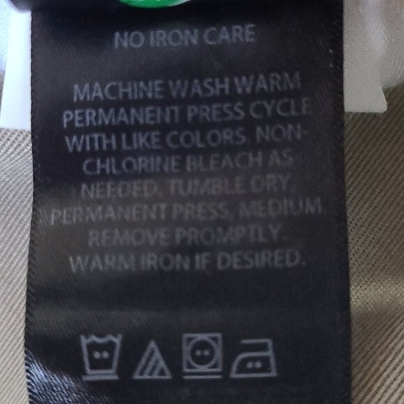 Haggar Classic Fit Comfort Waist Khaki Pants - Picture 11 of 12